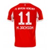 Bayern Munich Nicolas Jackson #11 Hemmatröja 2025-26 Korta ärmar Bayern Munich Nicolas Jackson #11 Hemmatröja 2025-26 Korta ärmar